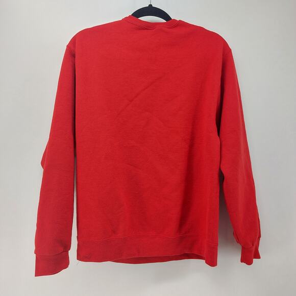 Jerzees Nublend Ugly Christmas Sweater Red Star Trek Size M - Picture 15 of 15